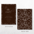 Load image into Gallery viewer, Friendsgiving Dinner Soirée in Vintage Floral - Digital Invitation Template
