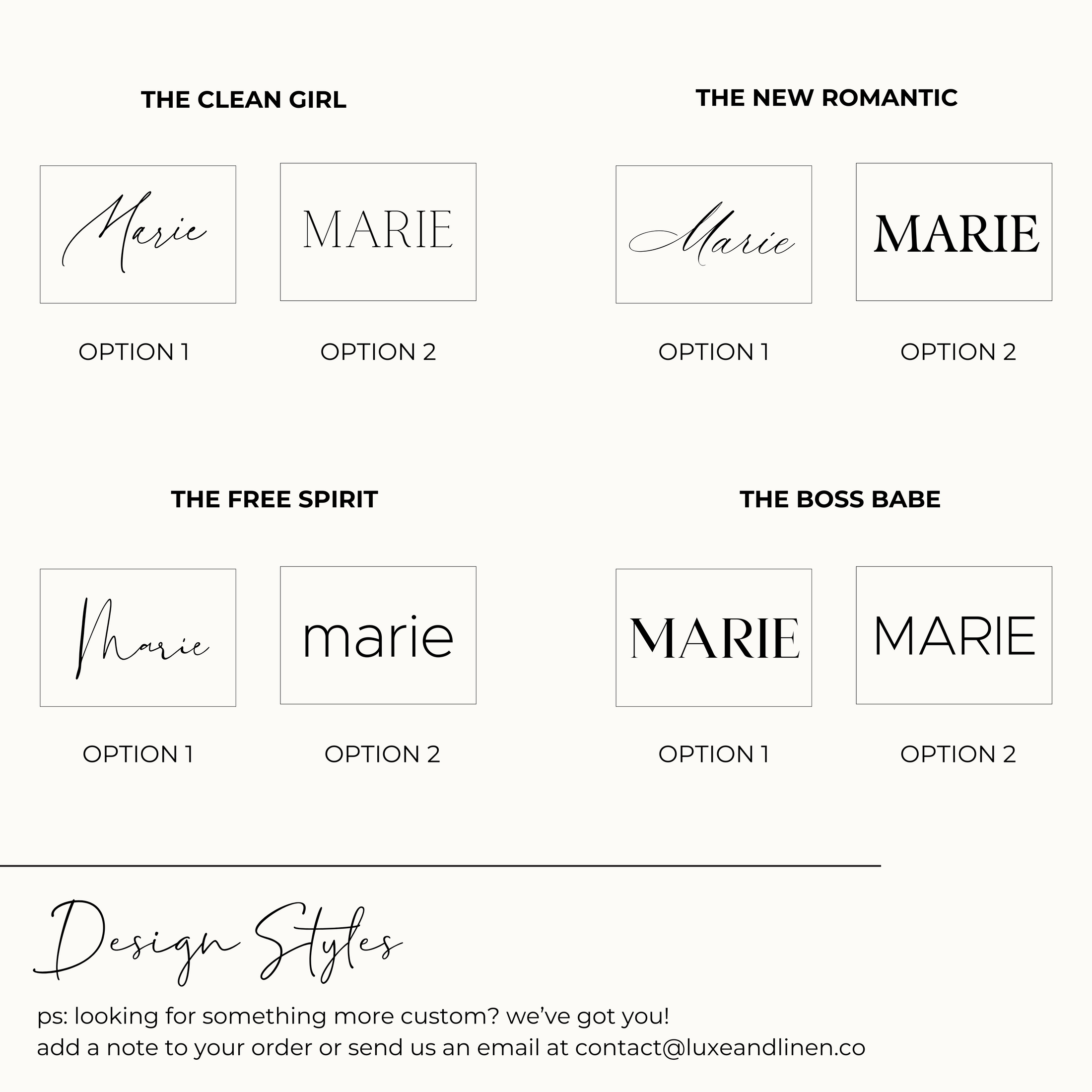 Moonlight Marble Place Cards