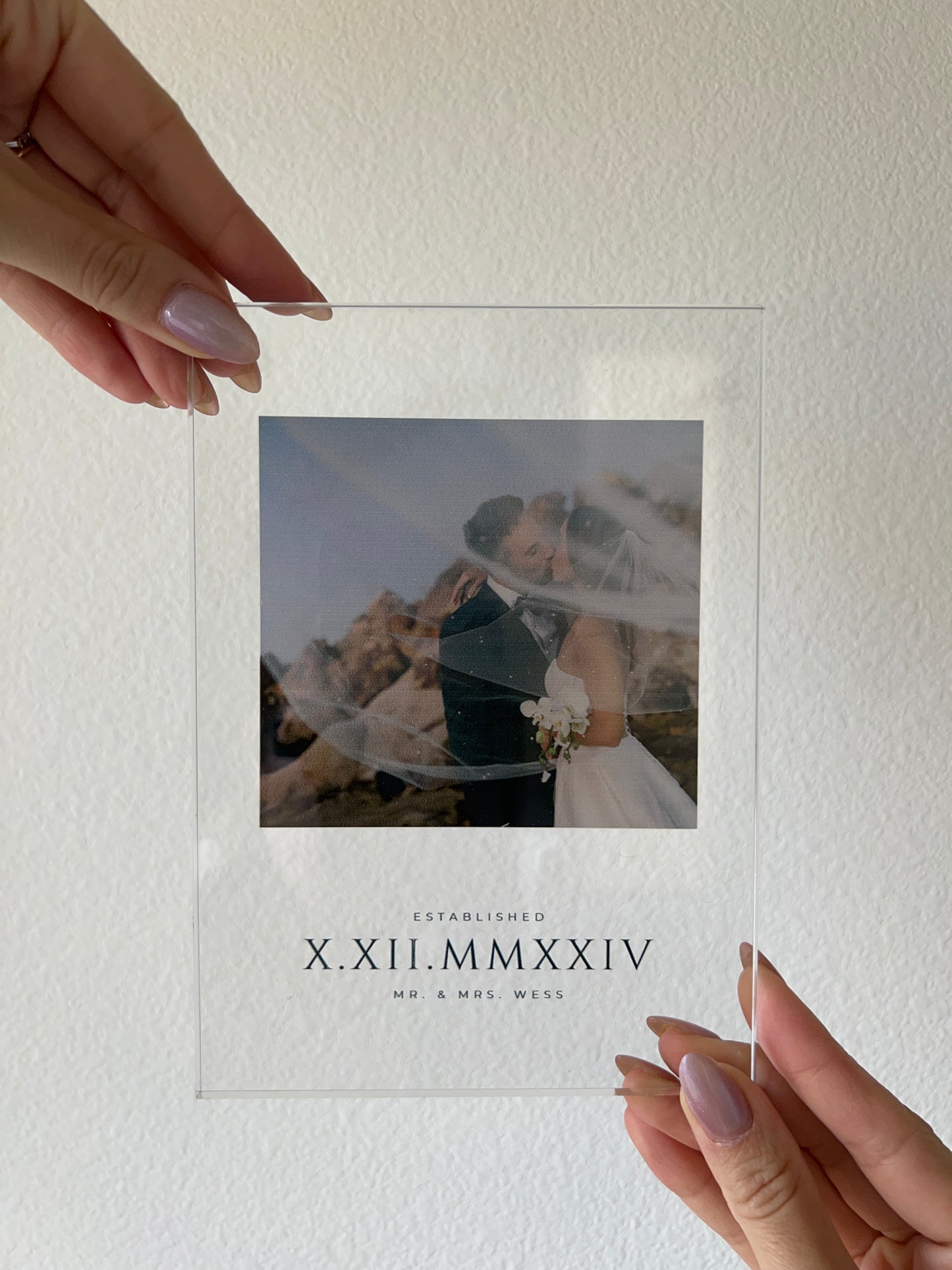 Acrylic Photo Plaque