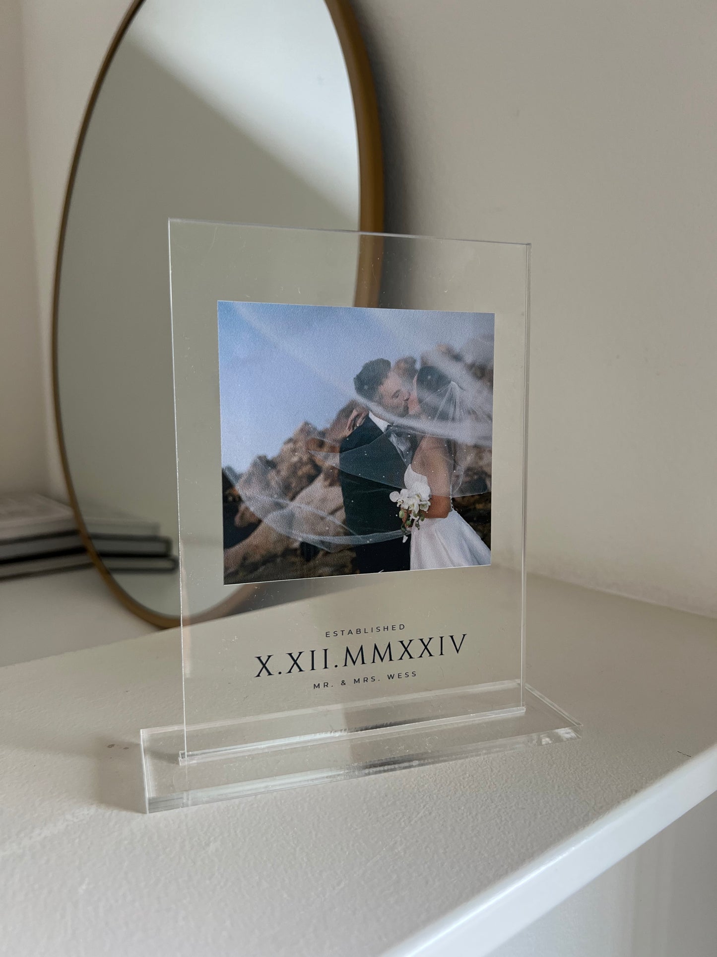 Acrylic Photo Plaque