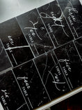 Load image into Gallery viewer, Midnight Marble Table Numbers