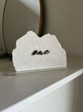Load image into Gallery viewer, Deconstructed Daylight Marble Table Numbers