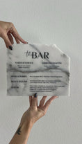 Load image into Gallery viewer, Moonlight Marble Bar Sign