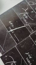 Load and play video in Gallery viewer, Midnight Marble Table Numbers