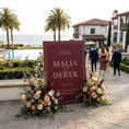 Load image into Gallery viewer, Modern Luxe Welcome Sign in 'Pinot' - Digital Sign Template
