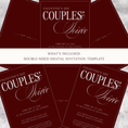 Load image into Gallery viewer, Valentine's Day Couples' Soiree - Digital Invitation Template
