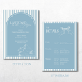 Load image into Gallery viewer, Last Toast on the Slopes Bachelorette Party - Digital Invitation & Itinerary Template
