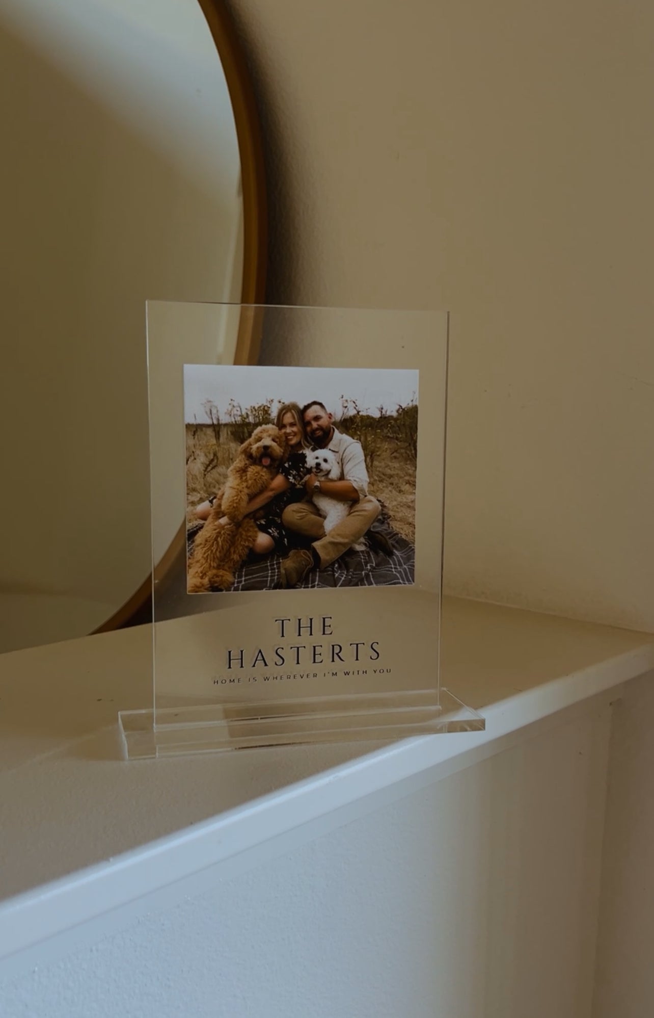 Acrylic Photo Plaque