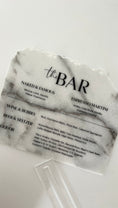 Load image into Gallery viewer, Moonlight Marble Bar Sign
