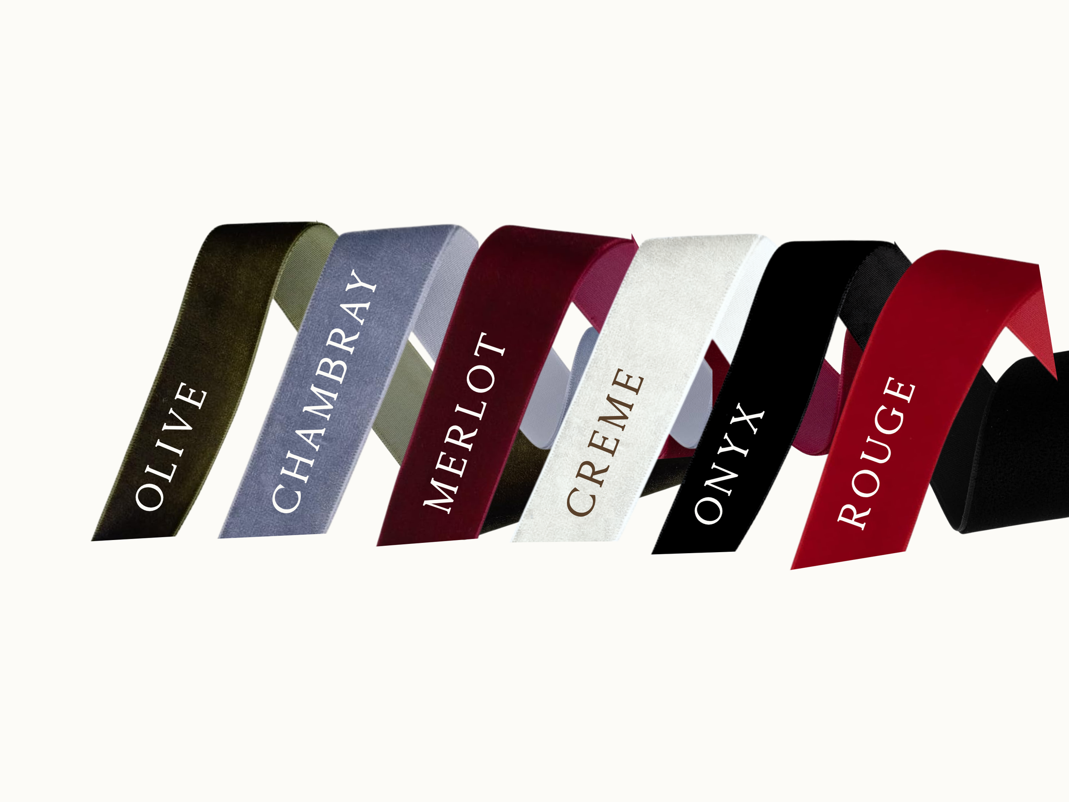 Velvet Bow Place Cards