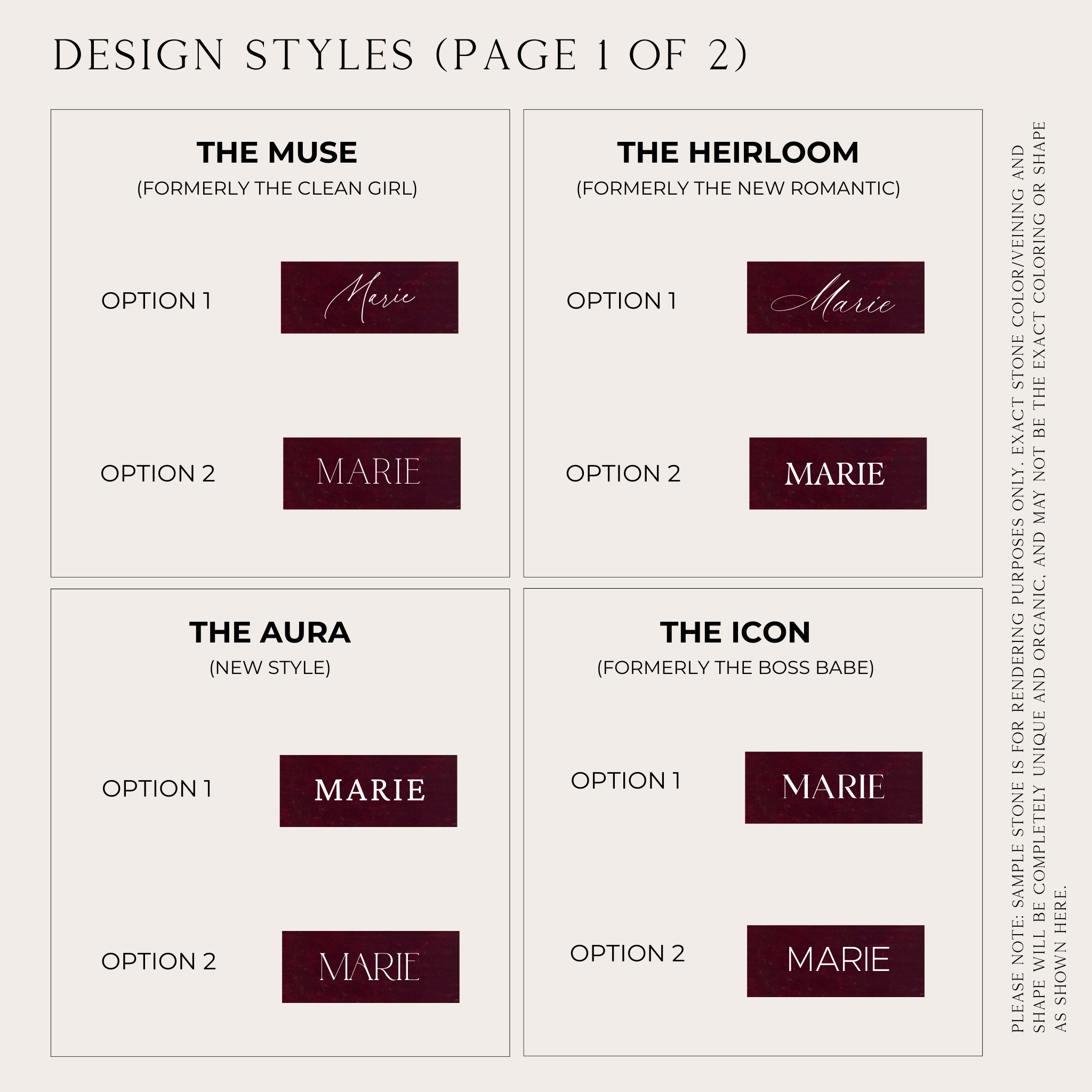 Velvet Bow Place Cards