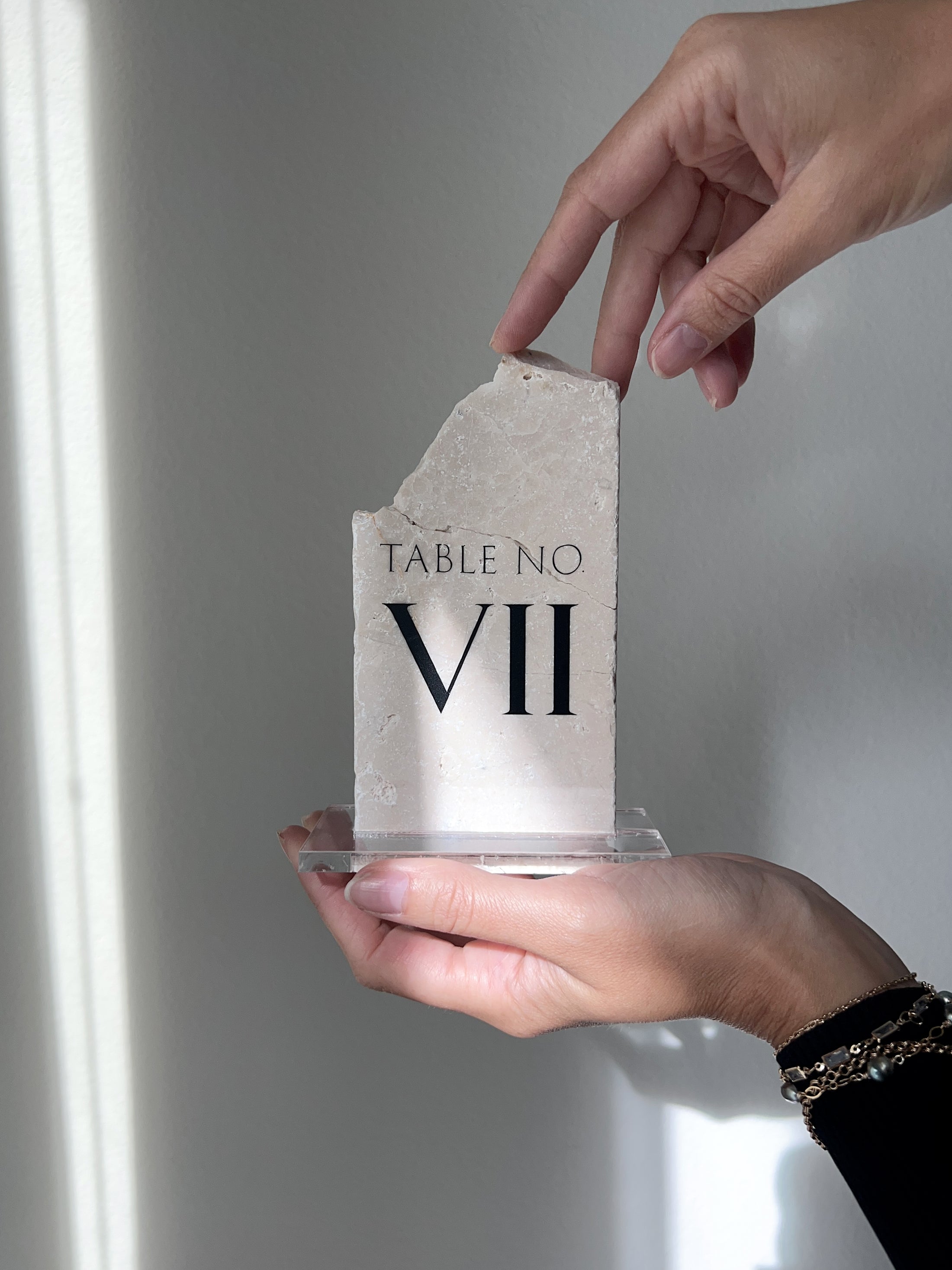 Daylight Marble Table Numbers