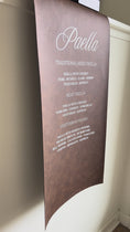 Load and play video in Gallery viewer, Leather Bar & Menu Sign

